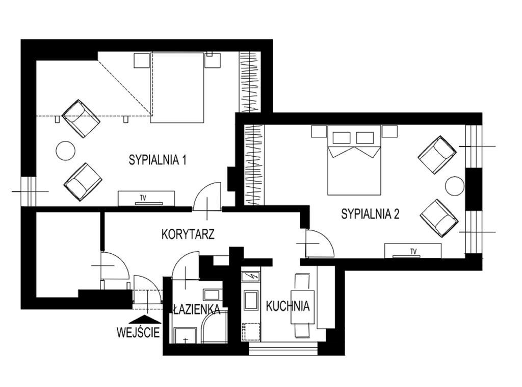 DK Apartament Stare Miasto Apartment Opolznevoye Bagian luar foto